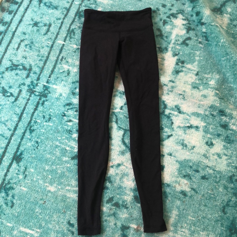 Size 4 Black Lululemon Leggings